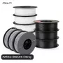 3D spausdinimo gijos ritė Creality PLA+ 1,75 mm balta pilka 1 kg