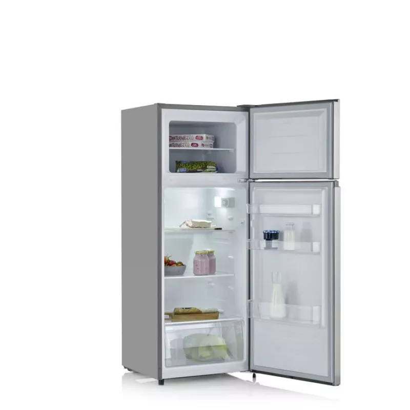 Šaldytuvas-šaldiklis Severin DT 8761 206 L sidabrinis
