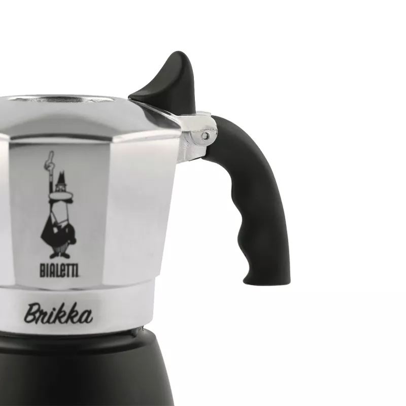Kavinukas Bialetti Brikka 0,17 L – viryklinis espresso, 4 puodeliai, aliuminis, ne indukcinis
