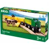 Traukinukas Ravensburger BRIO Farm Train 33404 – kaimo tema, įvairiaspalvis, nuo 0,3 iki 99 metų