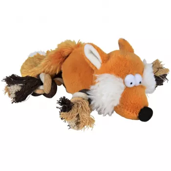 Trixie Fox Plush Toy minkštas žaislas šunims, lapės formos, 340 mm, įvairiaspalvis