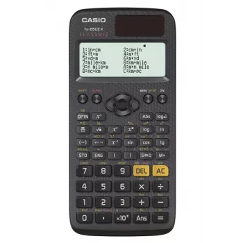 CASIO FX-85CEX mokslinis skaičiuotuvas, biurui, mokyklai, 379 funkcijos, 77x166 mm, juodas