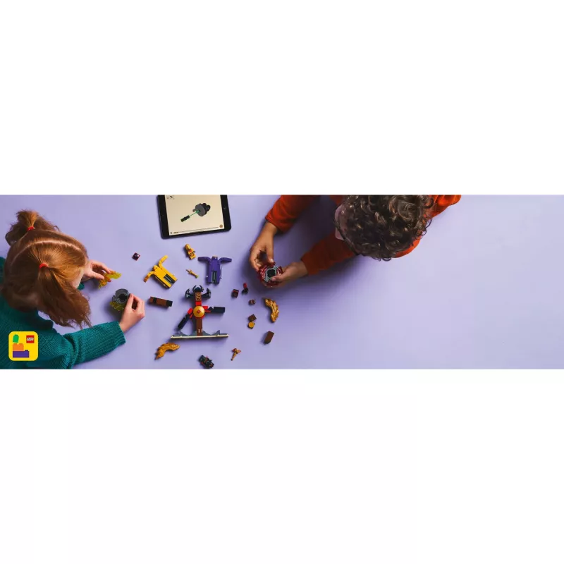 LEGO NINJAGO 71826 Dragon Spinjitzu kovos rinkinys