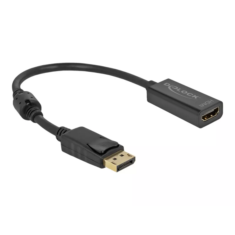 Adapteris DisplayPort 1.2 (vyriškas) į HDMI (moterišką) 4K DeLOCK 63559