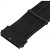 SilverStone PP07E - Maitinimo ilginimo laidas - ATX, 24 kontaktų (motina) į ATX, 24 kontaktų (tėvas) - 30 cm - Juoda