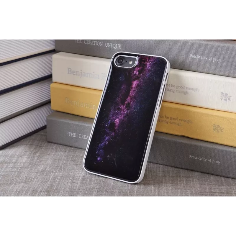 Apsauginis dėklas iKins Apple iPhone 8/7 — milky way white