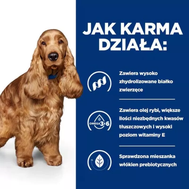 HILL's Prescription Diet Food Sensitivites z/d - sausas šunų ėdalas - 10 kg