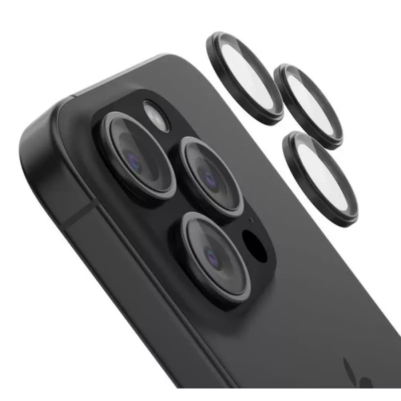 Tempered glass camera lens protector Belkin, skirta iPhone 15 Pro / 15 Pro Max OVA180HQBK