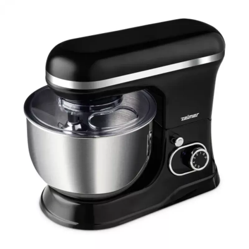 Planetarinis maišytuvas Zelmer ZKR1355 - 1200 W, 5 L dubuo, juodas
