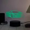 LED automobilio RGB 3D šviesos dekoras MANTA SNL120RGB – RGB lempa automobiliams ir motociklams
