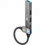 Goobay Slim 4-Port USB-Hub USB-A į USB-C™/USB-A, USB 3.2 (74458)