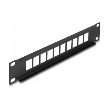 Tuščias skydelis DeLOCK 10 colių Keystone Patch Panel 66676