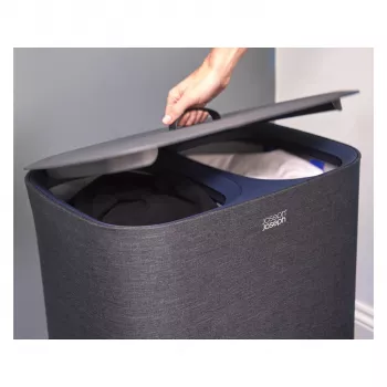 Joseph Joseph Laundry Separation Basket Tota 90 L Juoda – Skalbinių rūšiavimo krepšys
