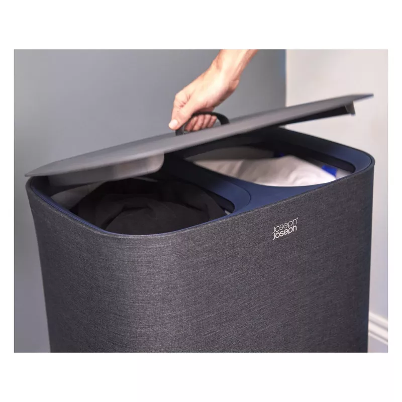 Joseph Joseph Laundry Separation Basket Tota 90 L Juoda – Skalbinių rūšiavimo krepšys