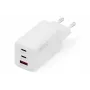 Sieninis įkroviklis DIGITUS DA-10303 67W GaN, 2× USB-C + 1× USB-A, 100–240 V, baltas