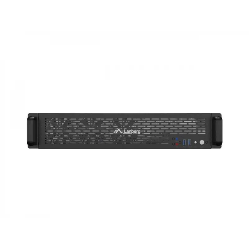 Rack Chassis Lanberg SC01-5202-12B 2U Juodas 3 Ventiliatoriai HDD+SSD