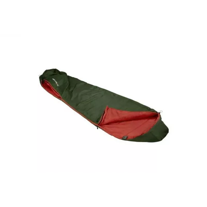 Miegmaišis High Peak Lite Pak 1200 Muminės formos Poliesteris Žalias, Raudonas 23263