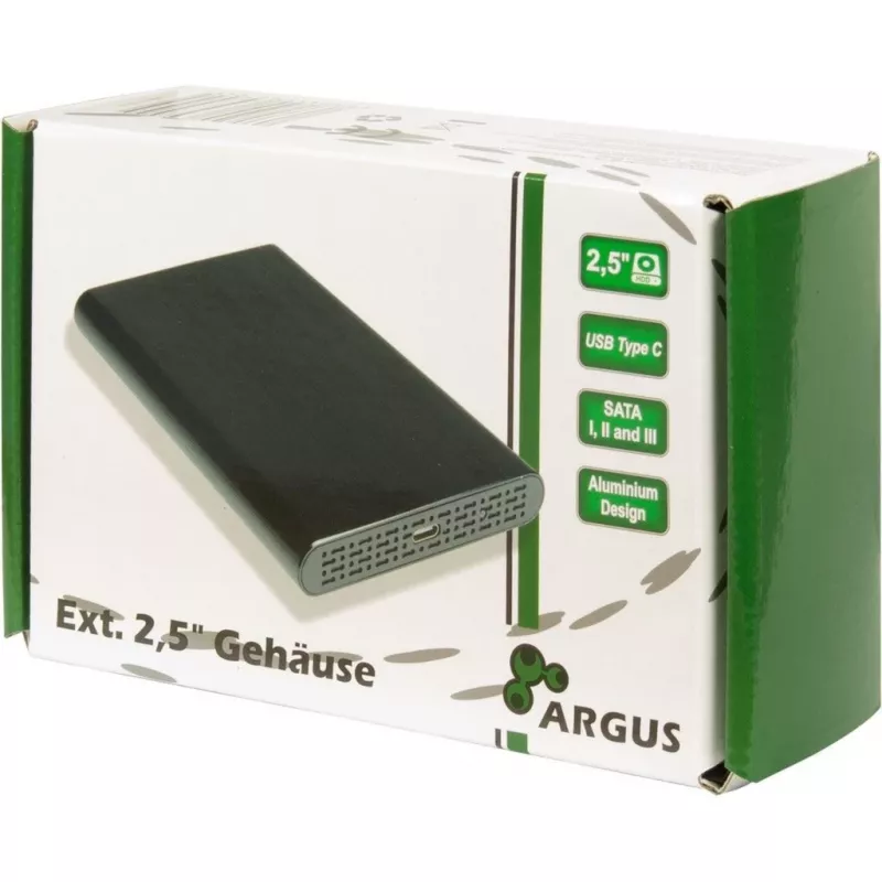 Išorinis HDD dėklas Inter-Tech 88884122 Juodas 2.5 colio