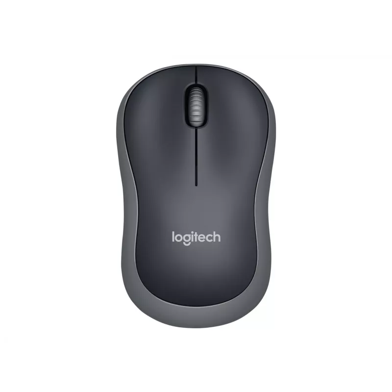 Logitech M185 Belaidė optinė pelė ambidekstrinė pilka 910-002238