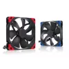 140 mm korpuso ventiliatorius Noctua NF-A14 PWM chromax.black.swap, 12V, 300–1500 RPM, PWM, 140,2 m³/h, 24,6 dB
