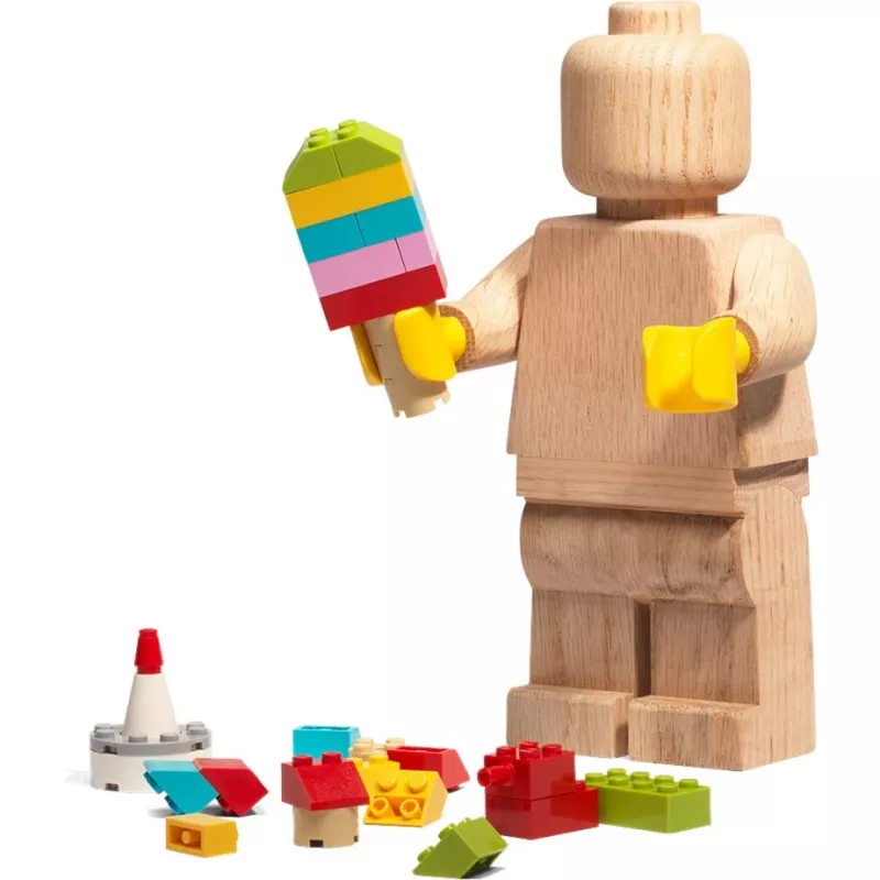 LEGO medinė minifigūrėlė, dekoracija