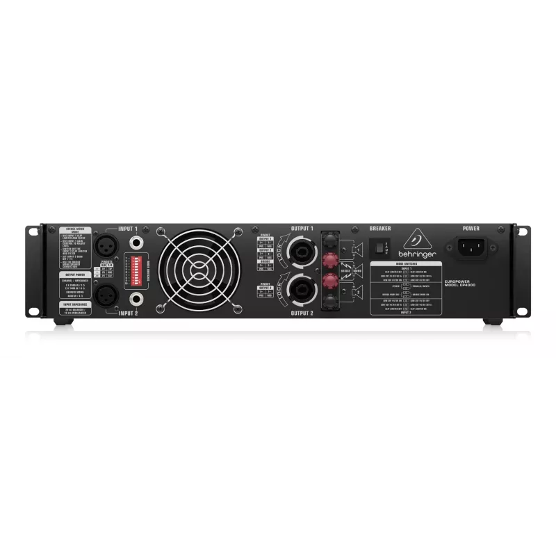 Behringer EP4000 Stereo galios stiprintuvas