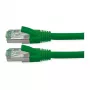 ROLINE RM Patch Cable Cat.6A S/FTP (PiMF), žalias, 1 m