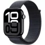 Apple Watch Series 10 46 mm, juodas deimantinis aliuminis, Sport Loop tintos spalvos, GPS + Cellular, MWY53QF/A, 2024