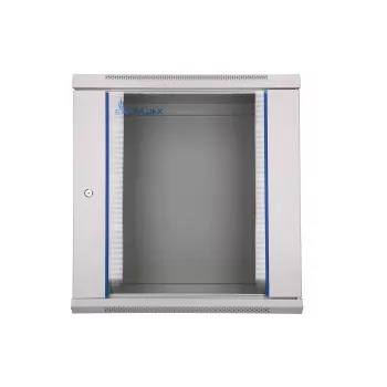 Sieninis tinklo spintos korpusas Extralink 12U 600x600 pilkas