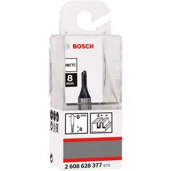 Tiesus frezos antgalis Bosch 2 608 628 377 Ilgis 51 mm Darbinis ilgis 8 mm
