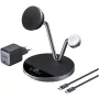 Anker Prime belaidė įkrovimo stotelė Qi2.2 25W (3-in-1, MagGo, AirCool, Dock Stand) su maitinimo bloku