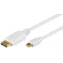 Wentronic Goobay DisplayPort į mini DisplayPort adapterio kabelis 1.2, baltas, 2 m - Mini DisplayPort kištukas > DisplayPort kištukas (52859)