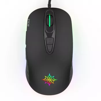 INCA Gaming Mouse IMG-348 3200 DPI, RGB, 7 mygtukai, USB, juoda