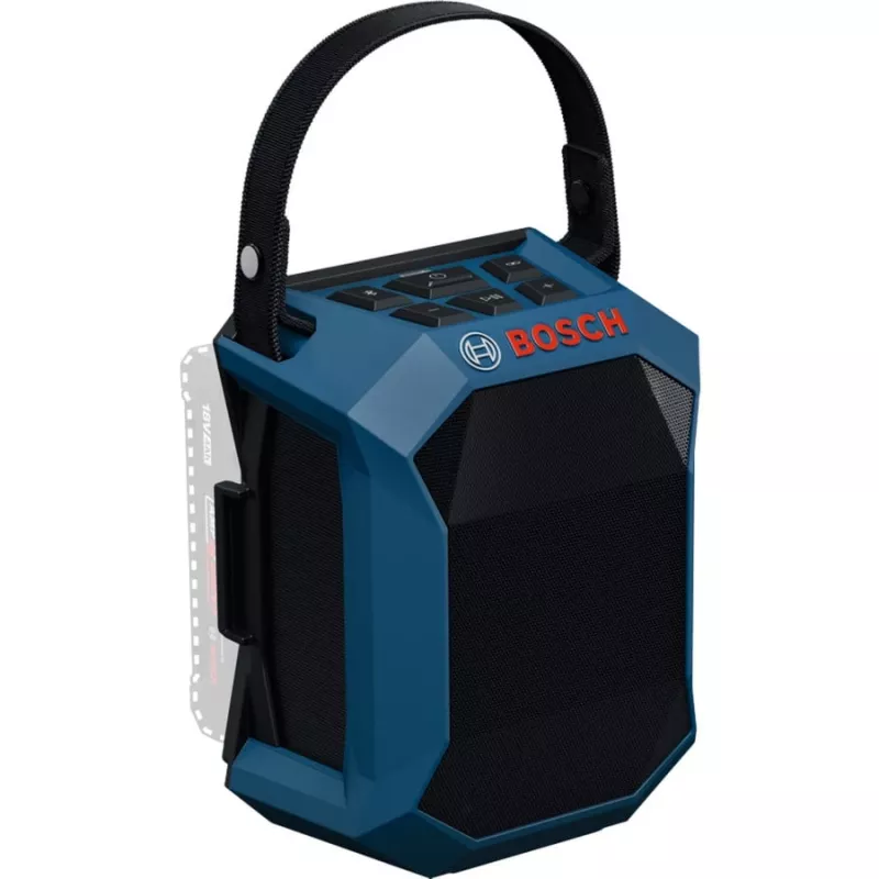 Nešiojamas statybinis radijas Bosch GPB 18V-1 solo C (06014A7000) – 18V akumuliatorinis