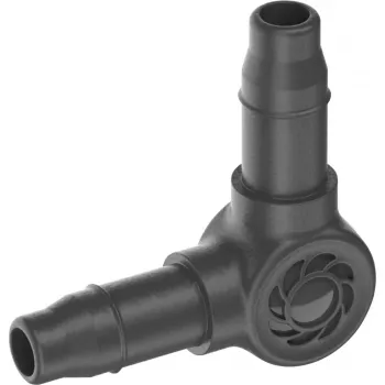 GARDENA L formos jungtis lašelinio drėkinimo sistemai, plastikinė, 4,6 mm (3/16 inch)