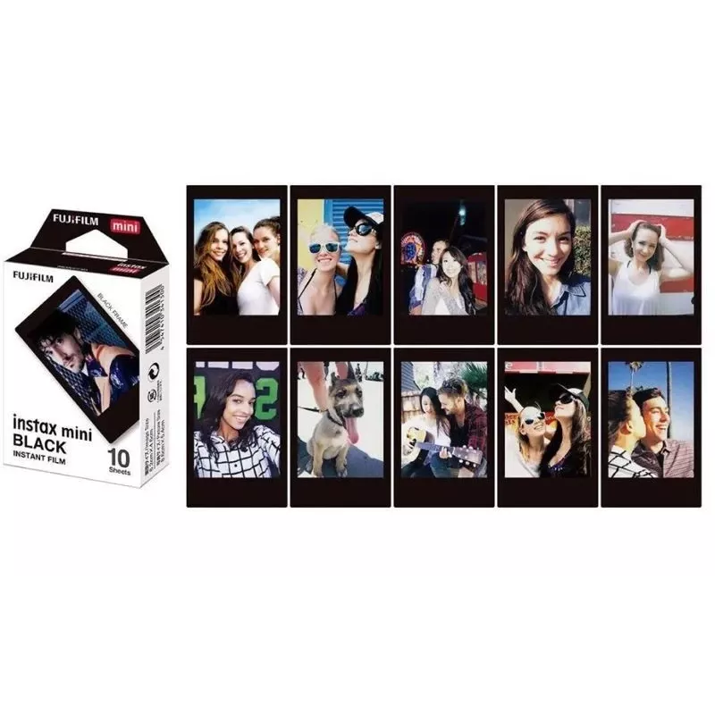 Fujifilm Instax Mini momentinės nuotraukų juostos paketas – 10 lapų, kreditinės kortelės dydžio