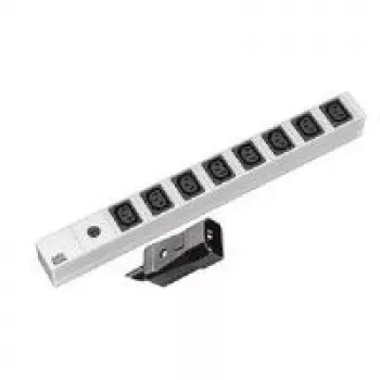 Maitinimo ilgintuvas Bachmann 19'' 2 m 8× IEC320 C13 H05VV-F 3G 1,50 mm²