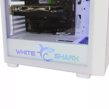 Korpusas White Shark GCC-2401 Warhead-3 ATX baltas