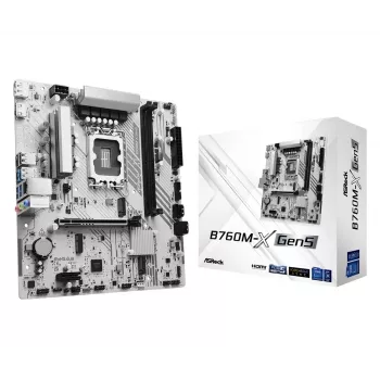 Motininė plokštė ASROCK B760M-X GEN5 mATX LGA1700, 2× DDR5, DisplayPort ir HDMI