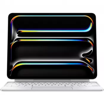“Apple Magic Keyboard” iPad Pro 13 inch M4 US English QWERTY balta