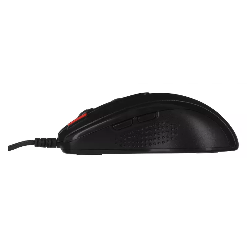 A4 Tech X-710 žaidimų pelė su slinkimo ratuku, laidas, USB, 2000 DPI, juoda
