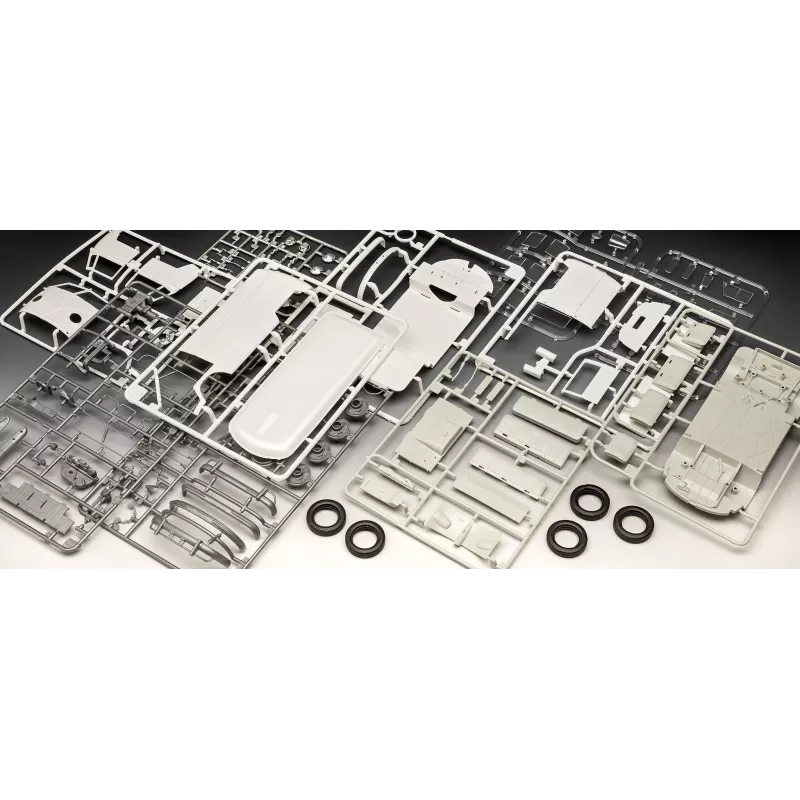 Plastikinis modelis VW T1 Panel Van – Gulf Dekoracija 1/24