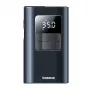Baseus PrimeTrip VA1 padangų pripūtimo kompresorius, 75 W, 2 viename su žibintuvėliu ir 6000 mAh baterija, juodas