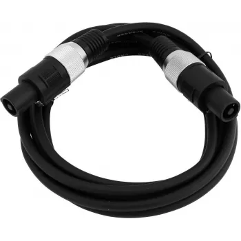 Garsiakalbio kabelis Omnitronic 2 x 2,5 mm², 5 m, juodas