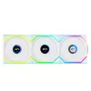 Lian Li UNI FAN SL Wireless 120 12 cm baltas 3 vnt. 28,5 dB 64.05 cfm