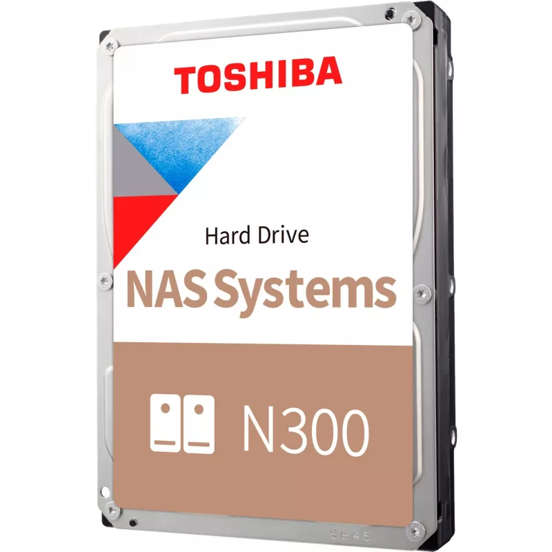 Kietasis diskas Toshiba N300 16 TB 3,5 colio Serial ATA III HDWG51GUZSVA