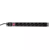 Maitinimo paskirstymo blokas LogiLink PDU8C01, 1U, 8x Schuko, 16 A