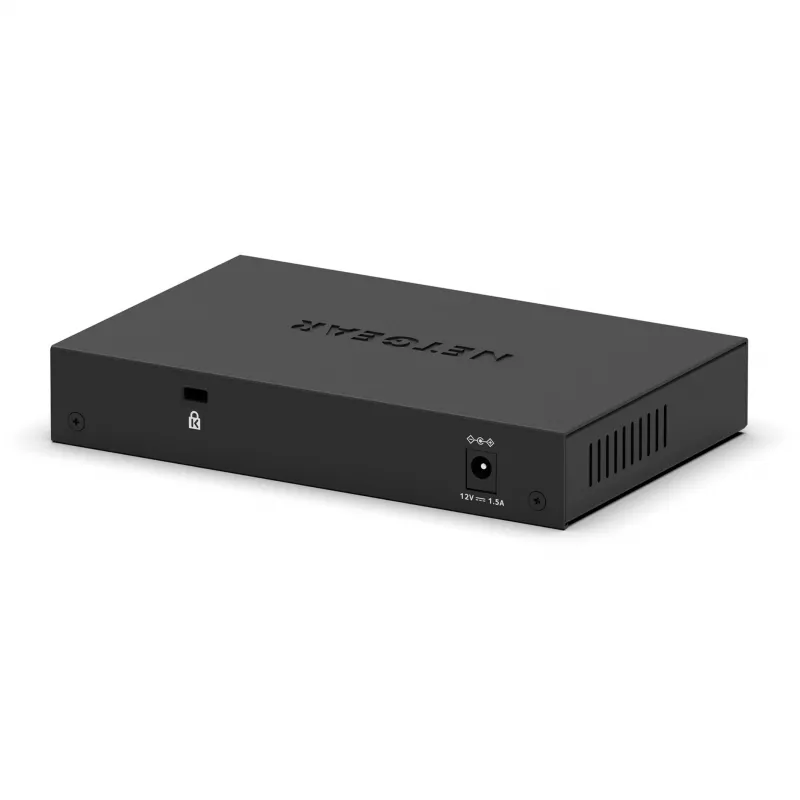 NETGEAR GS308E valdomas L2/L3 Gigabit Ethernet (10/100/1000) jungiklis, 8 prievadai, juodas