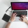 Išorinis DVD-RW įrenginys QOLTEC 51857 – USB 3.0, SATA sąsaja, DVD±R 8x, DVD±RW 4x, DVD-RAM 5x, CD 24x, juodas