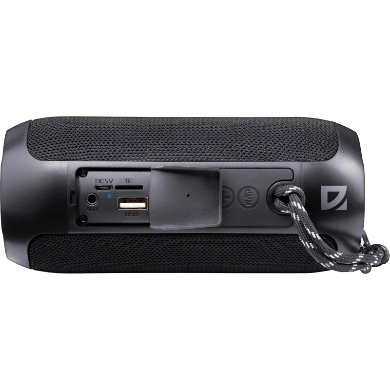 Nešiojamas Bluetooth garsiakalbis DEFENDER ENJOY S100 — 10W, Bluetooth 5.3, 5h baterija, LED apšvietimas, įmontuotas mikrofonas